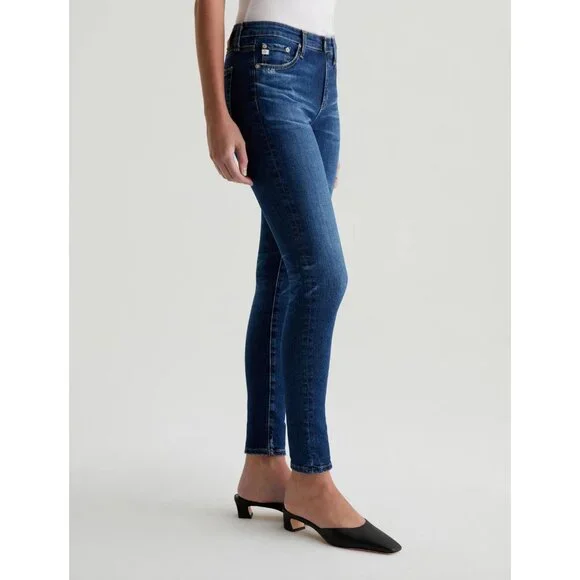 AG Adriano Goldschmied Women's Legging Ankle Jeans - Super Skinny, Mid Rise, Ankle Length